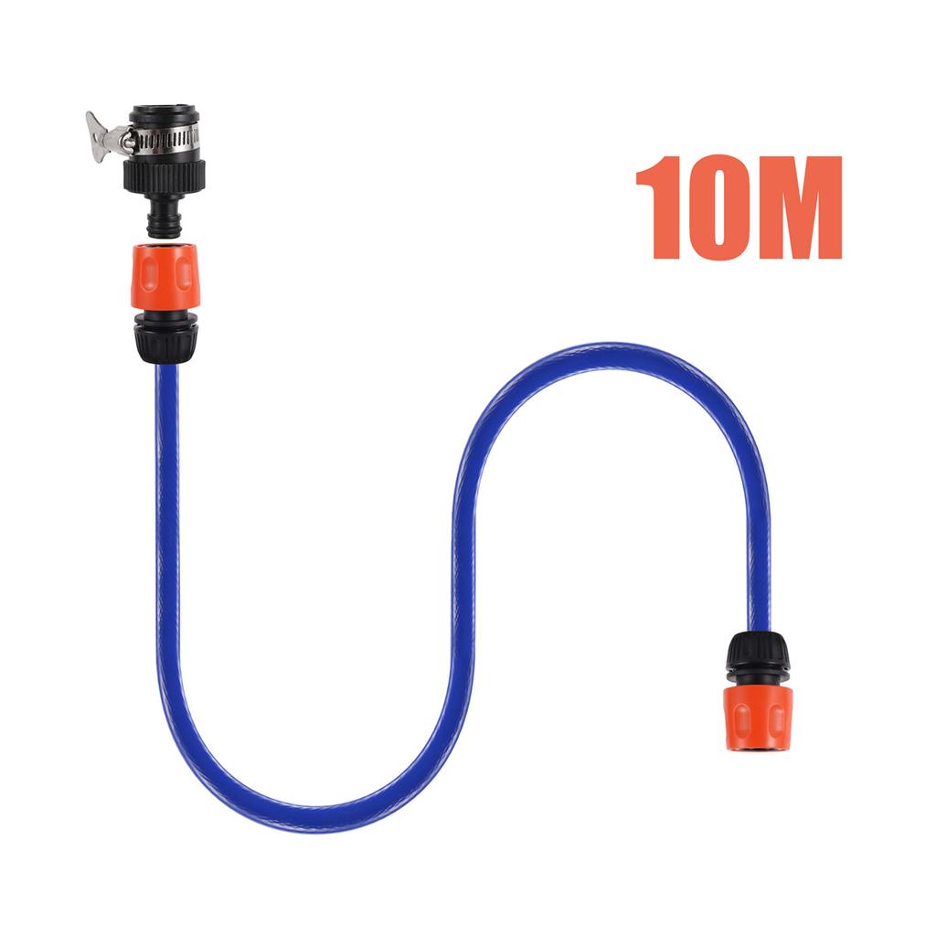 8-Funktionen Wasserpistole 16mm Schlauch-Sets Garten Landwirtschaft Bewässerung Autowaschanlage Wasserleitung Hof Rasenbewässerung Sprühpistole Haustierdusche