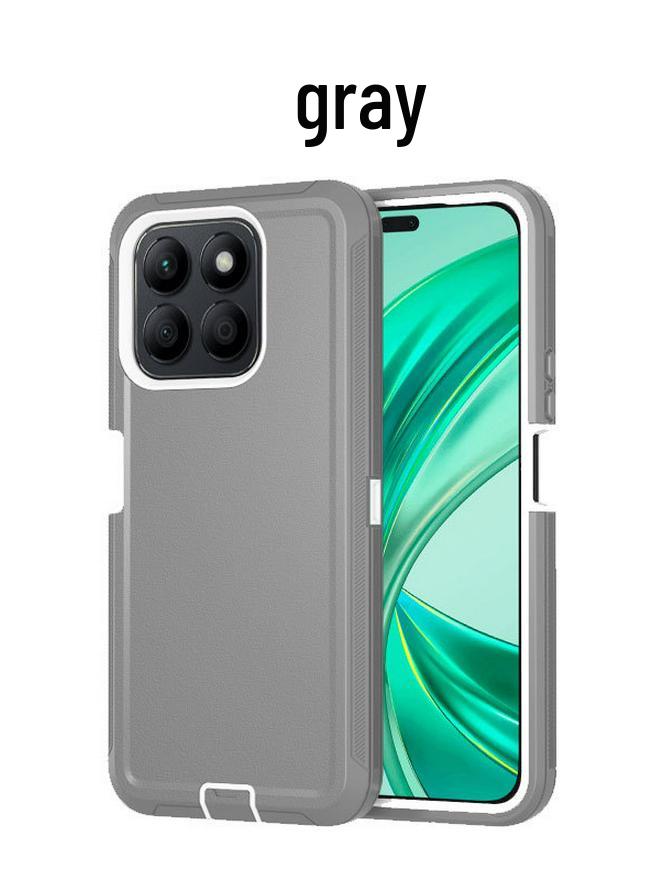 Honor X8B/X8A 4G 3-in-1 Drop-Proof Protective Phone Case