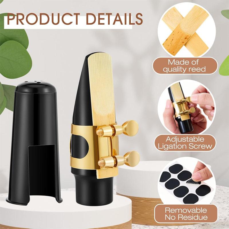 Saxophone Accessory Set Silicone Mouthpiece Pad for Saxophone Alto Saxophone Mouthpiece Pad Alto Saxophone Reeds