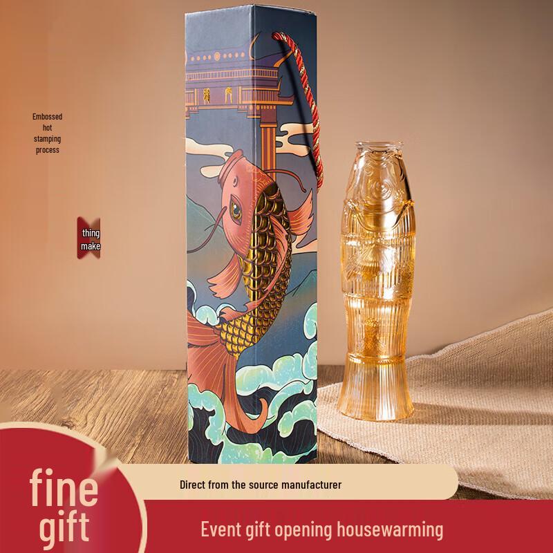 

Shanchongshan Dragon Gate Golden Carp Glass Cup Set