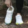 Winter new five-finger warm velvet cotton shoes outdoor sports running light cycling shoes couple shoes