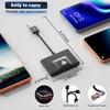 Wireless Carplay Android Auto Adapter,2024 Upgrade Plug & Play Dongle, Converts Wired CarPlay to Wireless,Works with All Original Wired CarPlay Cars