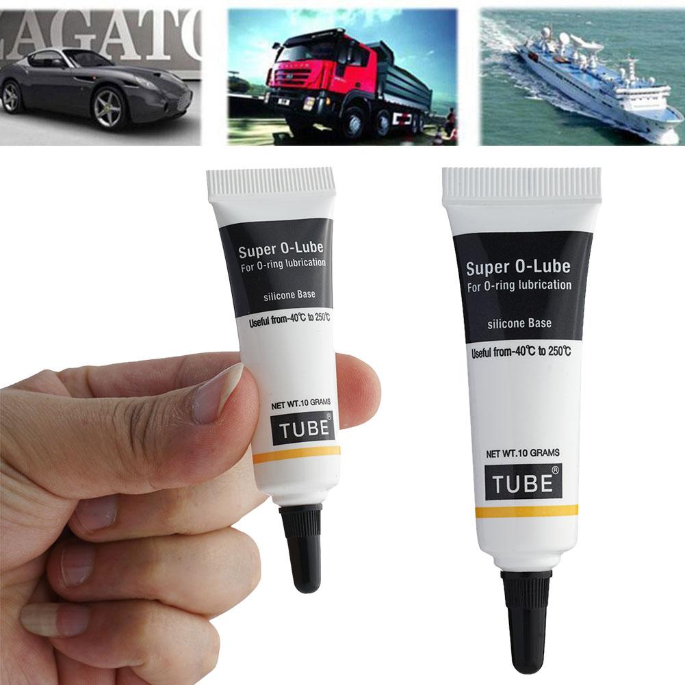 5Pcs 50g Waterproof Sealing Silicone Grease Lubricant Non-toxic Odorless O Valve Silicon Based Lubricating Grease