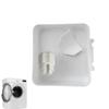 Bac de vidange pour machine à laver Entonnoir de vidange Impression 3D Bac d'égouttement Filtre de lave-linge Capteur d'eau de nettoyage pour propriétaires Locataires