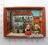 Spanien Kühlschrankmagnete Touristensouvenir Cordoba Barcelona Mallorca Sevilla Kantabrien Reisegeschenke Magnetische Kühlschrankaufkleber