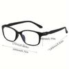 3 Pcs of TR90 Anti Blue Light Magnifying Glasses+1.0 To+4.0 Ultra Light Non Prescription Reading Glasses Suitable for Computers