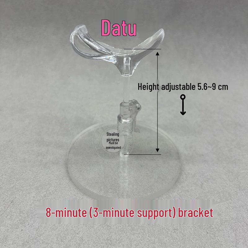 Adjustable Stainless Steel Doll Stand for 30cm to 60cm BJD Dolls with Multiple Support Points