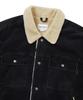 Thisisneverthat Sherpa Lined Corduroy Trucker Jacket Black
