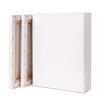 F4 Size, Set of 6 Stretched Canvases, Suitable for Oil and Acrylic Painting (333mm X 242mm X 6 Sheets)