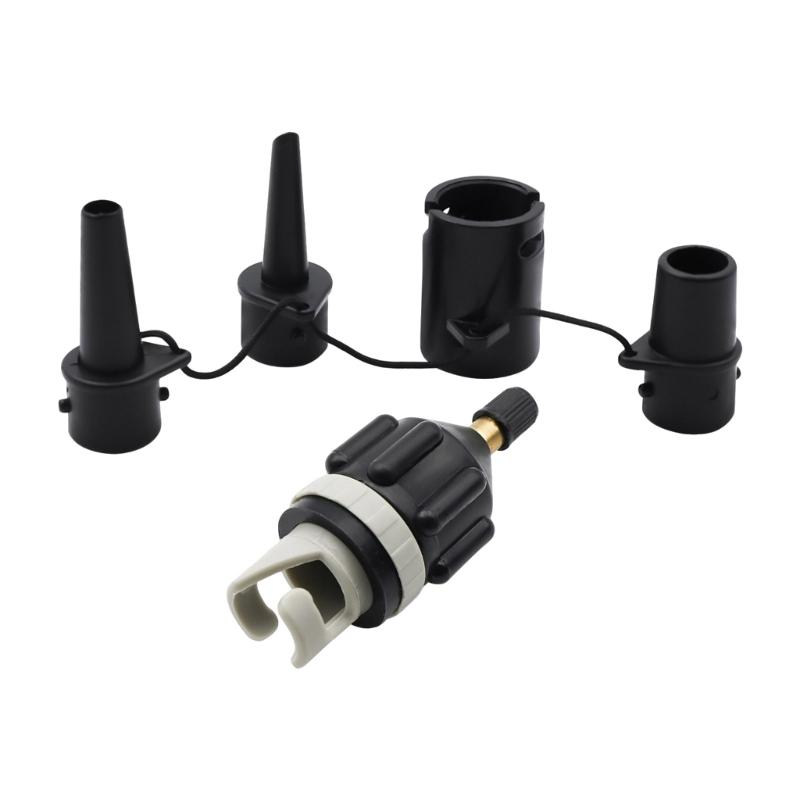 Paddleboard Pumps Adapter Inflatable Boats Air Pumps Converter Replacement Air Valves Adaptor with Air Nozzle Nozzle