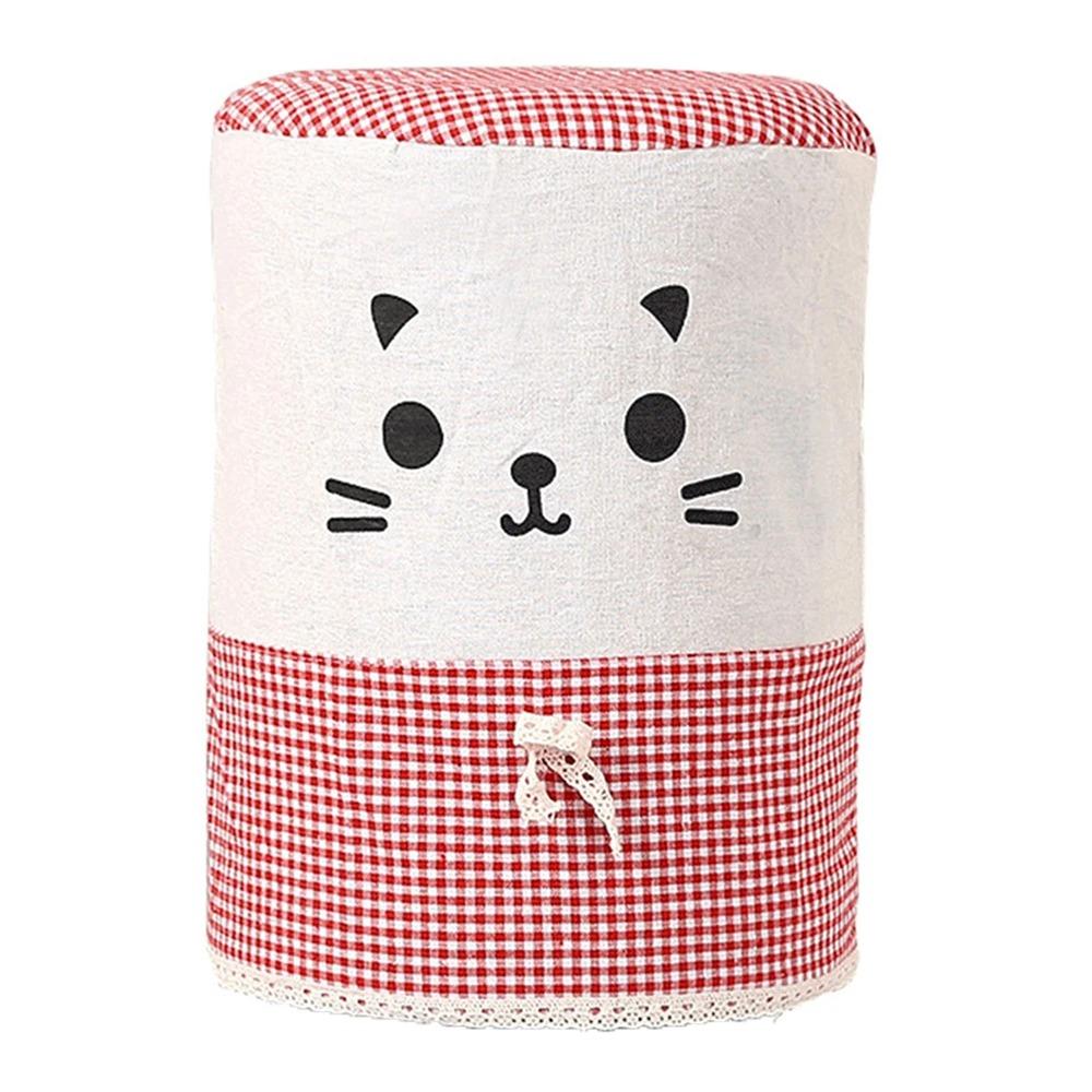 1Pcs Reusable Water Dispenser Cover Cat Pattern Barrel Dust Cover New Bucket Sleeve