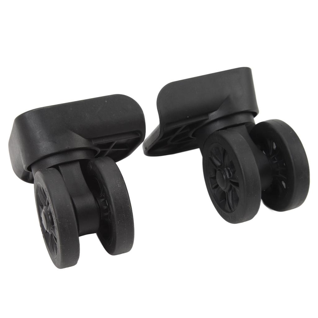 2Pcs Luggage Suitcase Replacement Wheels Universal Mute Luggage Swivel Wheel Casters for Repair Replacement