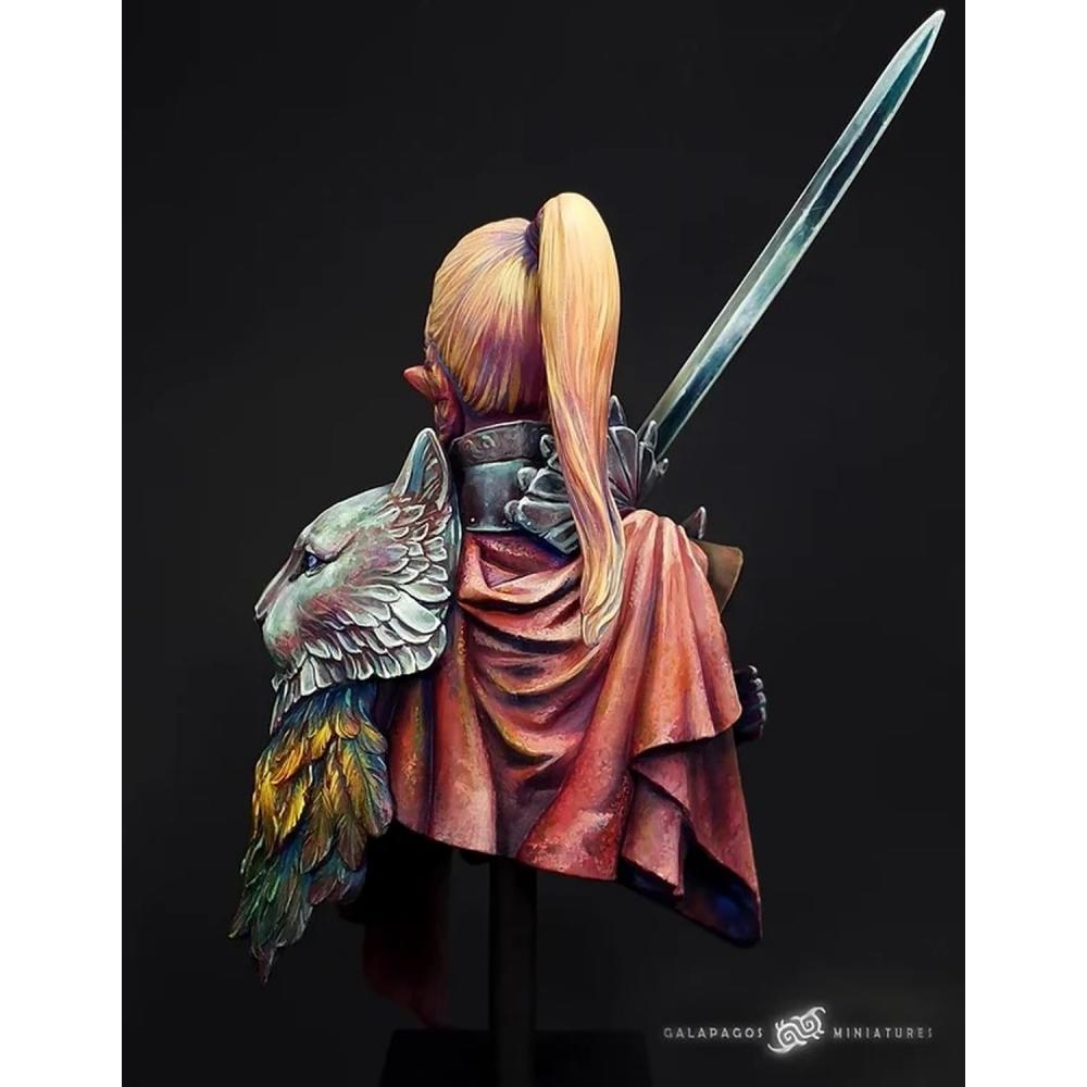 Galapagos Miniatures 110 Arai Cathedral Knight of Redemption Bust Resin Kit GP-B010