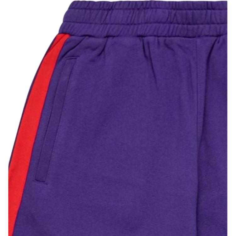 Palace Elastic Waist Mid Rise Casual Shorts Men Shorts Purple P16ES205