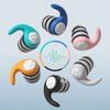 1 Pair of Soft Silicone Earplugs with Noise Cancellation, Waterproof, Comfortable To Wear, Suitable for Sleeping and Swimming
