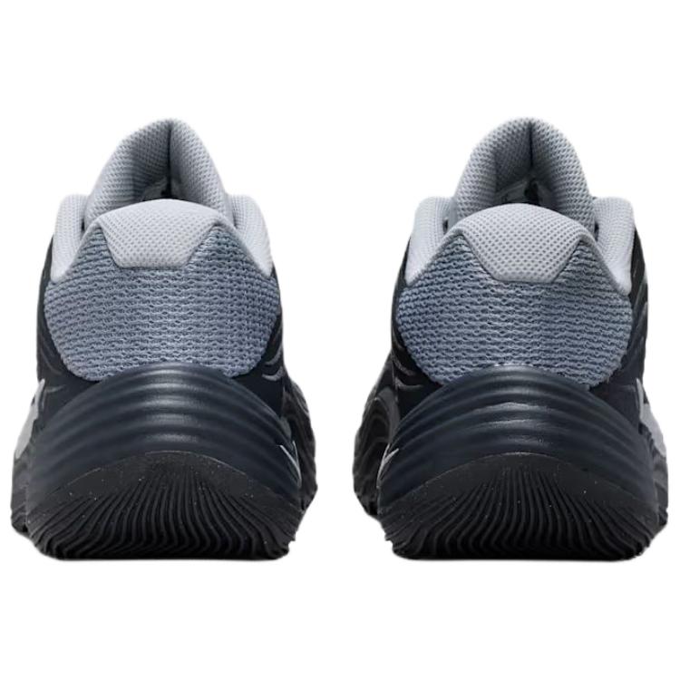 Nike Precision 8 Breathable Lightweight Low Top Basketball Shoes Men's Gray Black IH1104-005
