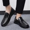 Fashion Casual Luxury Brand Men Loafers Italian Moccasins Breathable Slip On Men Walking Shoes Business Shoes Genuine Leather Men Shoes