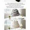 Faux Fur Winter Hat Scarf Set Thick Warm Fisherman Hat Scarf Fashion Plush Snood Scarf  Women