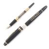Great MONTBLANC fountain pen Meisterstck 145 Pix Classic Chopin Black gold 14K mens Used