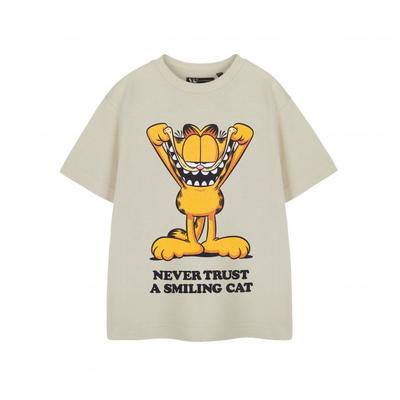 Garfield Boys Smiling Cat Short-Sleeved T-Shirt