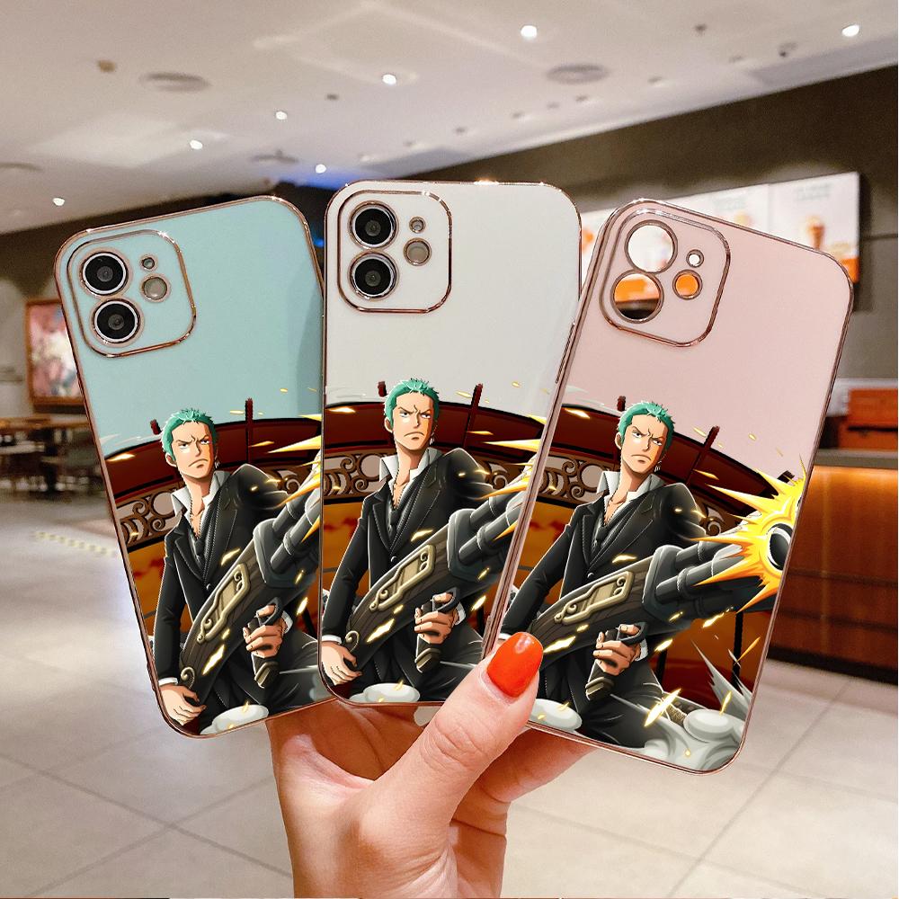 Interesting Roronoa Zoro Case for iPhone 11 12 13 14 15 Pro Max Phone Cover for Samsung Galaxy A51 A12 A32 A52 Xiaomi Redmi 10 10C Casing