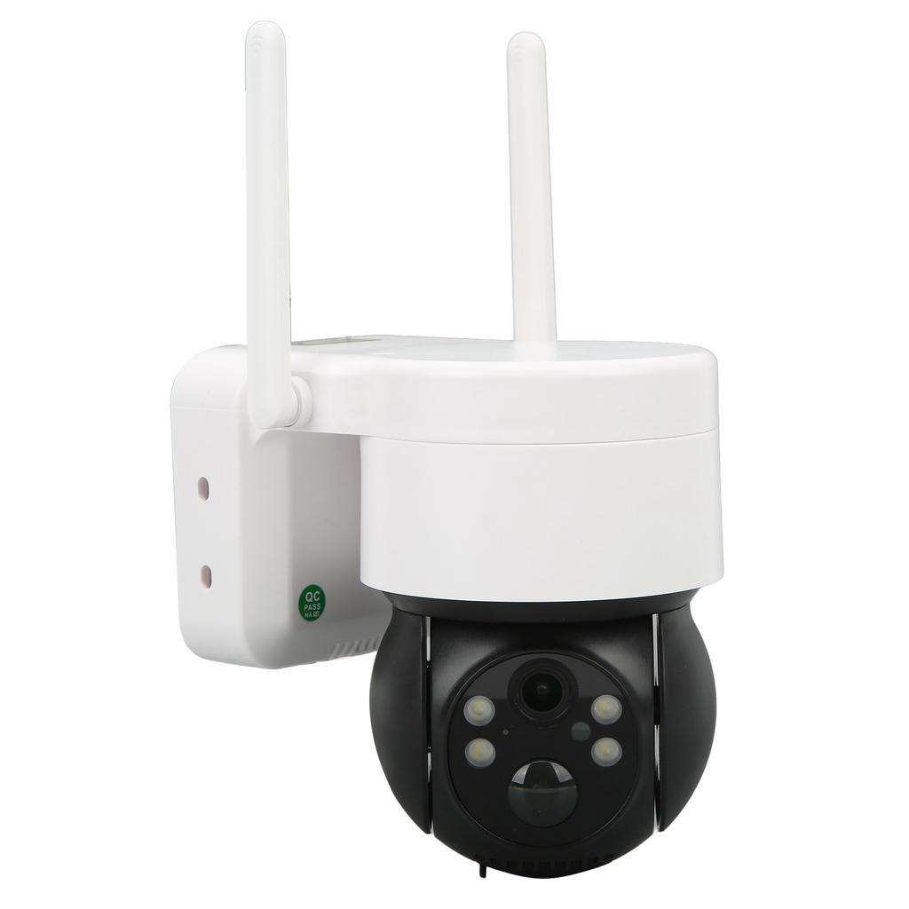 Outdoor Security Camera Solar Powered 1080P HD 2.4G Wireless WiFi Night Vision Motion Detection