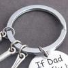 If Dad Can't Fix It No One Can Hand Tools Keyring Father's Day Gift Key Chain
