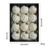 Antique Style Christmas Ornament Set: Scratch-off Ball Decorations for Trees and Windows