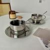 Milan Double-Layer 304 Stainless Steel Coffee Cup Set