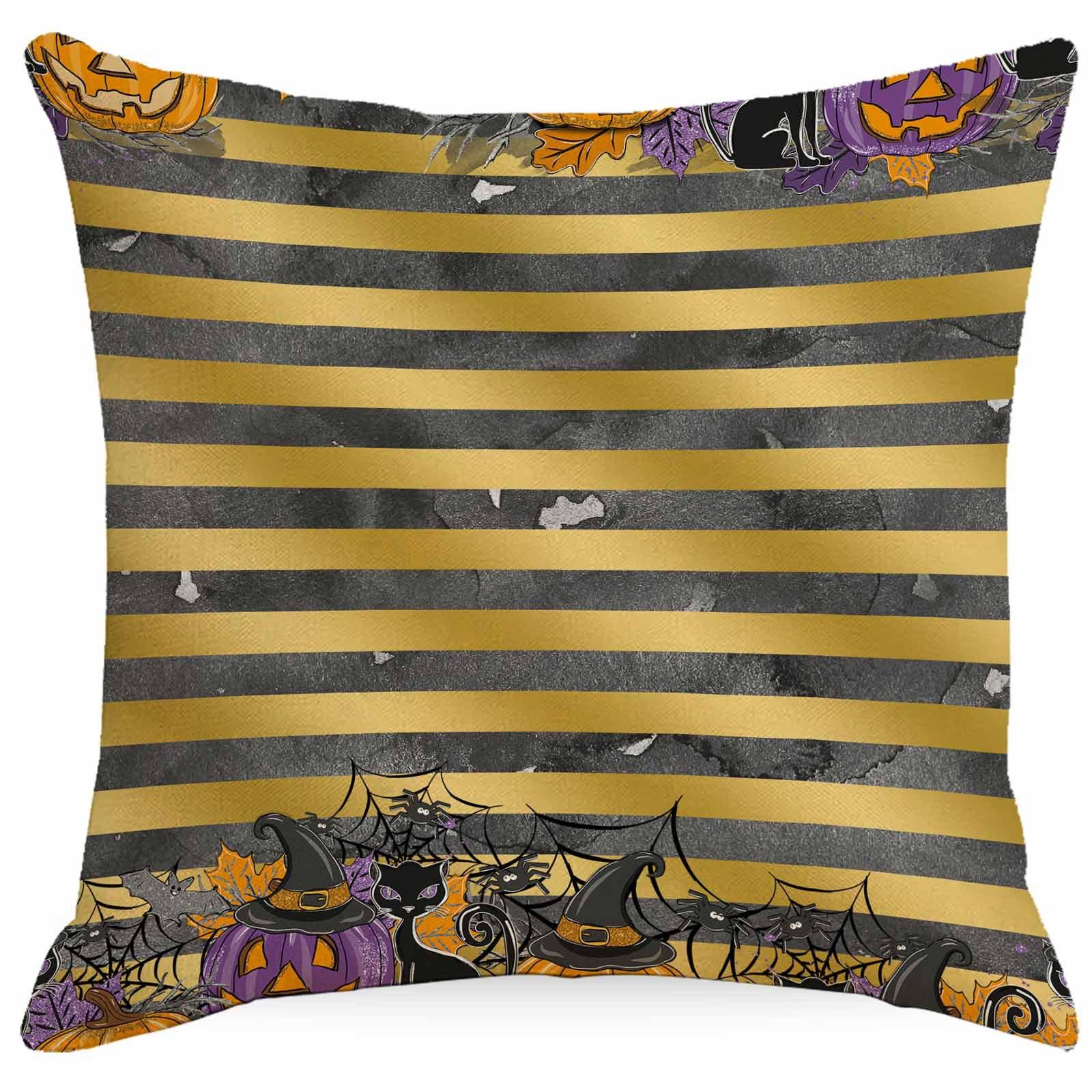 

Хэллоуин Тыква Наволочка Наволочка Дом Фестиваль Подушка Наволочка Украшение 45 * 45Cm