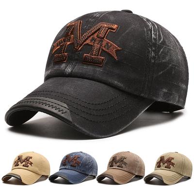 Male Denim Baseball Cap Spring Autumn Summer Femlae Embroidery Ponytail Panama Cap Snapback Hat Sun Visor Hats Fishing Hat Peak Cap