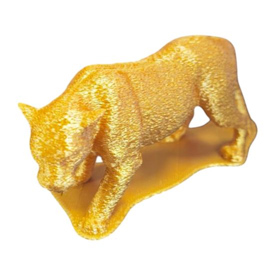 

Panther Figurine, 3D Printed Wild Life Model, Collectible Realistic Animal Desktop Ornament for Home, Office, Bookshelf, Table Decor