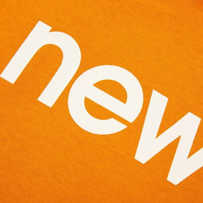 New Balance Sport Style Sweatshirts Men's Orange Hooded Moderate Regular NCA3E021-ORG