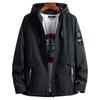 Men's 2022 Korean Style Casual Hooded Jacket - Spring/Autumn Youth Plus Size Trend