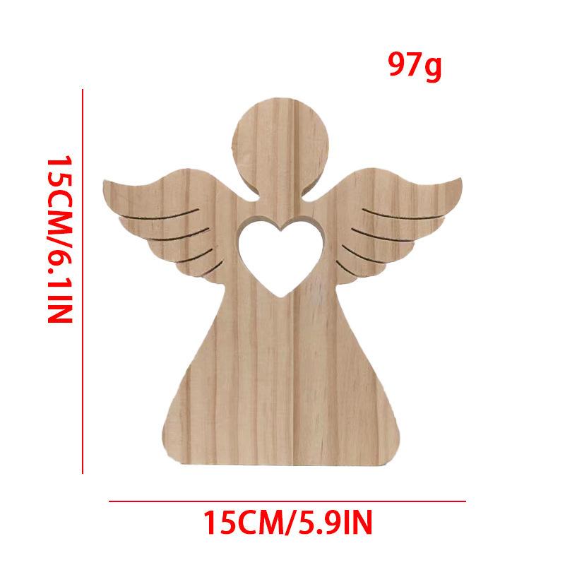 

1 шт. Оригинальный цвет дерева Деревянный резной ангел Мальчик на причастие, Ангел-хранитель, Денежный подарок Крещение, Подарок для друзей