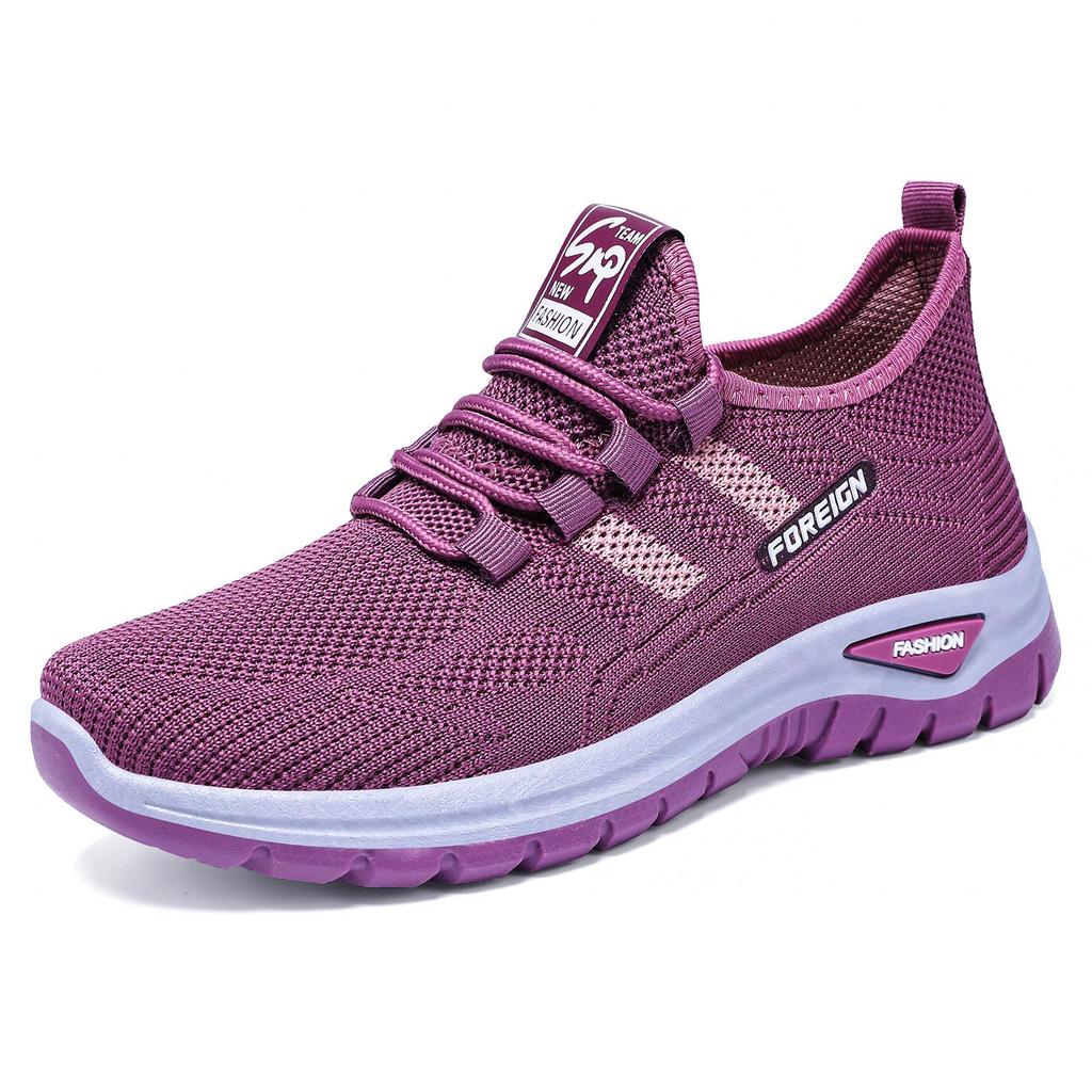 Damen 2026 Sommer Atmungsaktive Mesh Sportschuhe - Lässiger Low-Top Stil
