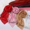 New Muslim Scarf for Women Hijab Hot Drilling With  Crystal Stone Work  Section Sunscreen Pearl Shawl Hijab Female Plain Hijab