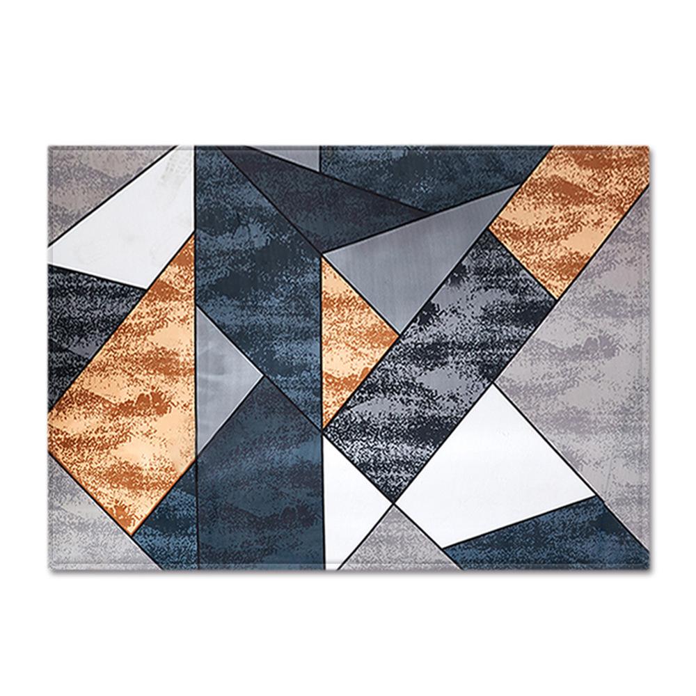 Geometric Shaped Floor Mat Bedroom Dining Room Carpet Carpet Doormat