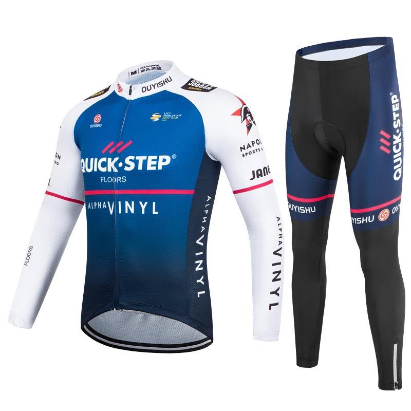 Racing Road Bike Mountain Bike Cycling Sportswear Long-sleeved Set, Breathable and Quick-drying 2026 Autumn Long-sleeved Breathable Cycling Suit