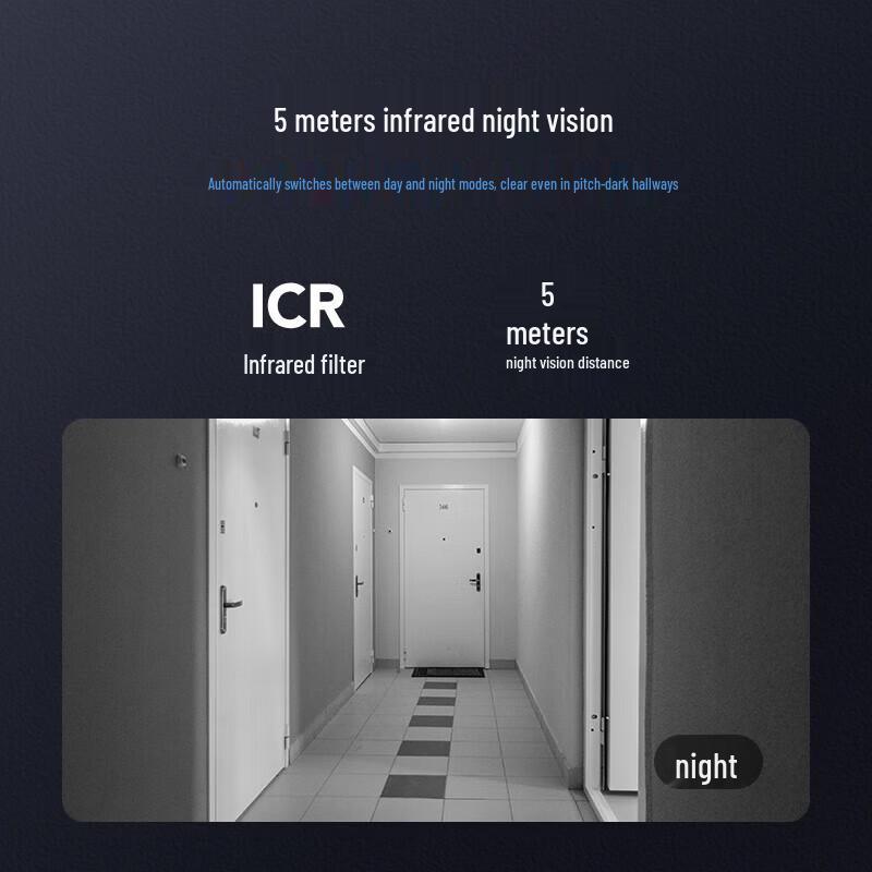 EZVIZ DP2C Smart Video Dørspion (CN versjon)