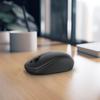 Dell WM126 Wireless Mouse Office Symmetric Mouse with 2.4G Receiver Black