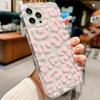 Rose Leopard Transparent Pattern Phone Case For iPhone 11 12 13 14 15 16 Pro Max XR X XS Mini 8 7 Plus SE Shockproof Fundas