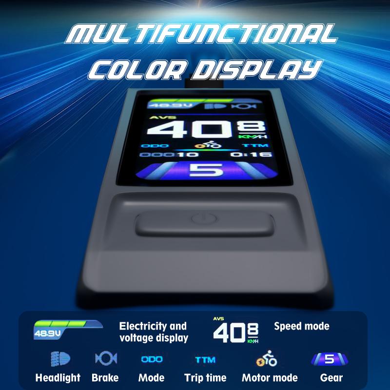 KIMDYMA K03 Adult Electric Bike, 48V20AH 960WH Battery, with Two 3000W Motors, 27.5-inch Wide Tyres, Electric Mountain Bike