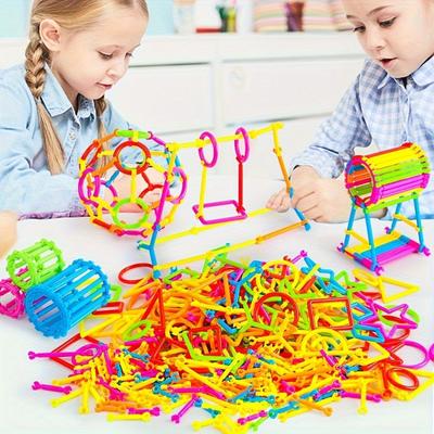 200PCS Children's Magic Children's Toys Assembly Drawing Kindergarten Baby Child Parent-child Gift Set.