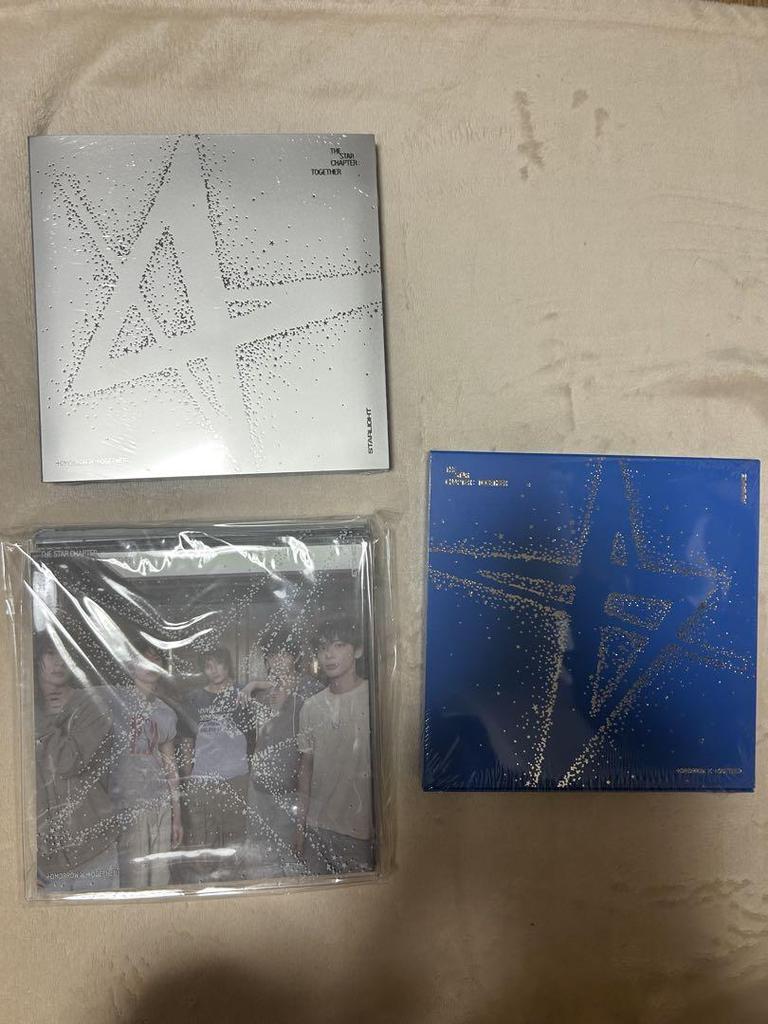 [USED] TOMORROW X TOGETHER STAR CHAPTER 3-piece Set