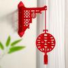 1/2/6pcs Foldable Wedding Lantern Traditional Spring Festival Pendant  Wedding