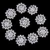 Botões Decorativos de Strass Pérola de Liga com Base Plana para Vestidos Scrapbooking e Acessórios de Cabelo