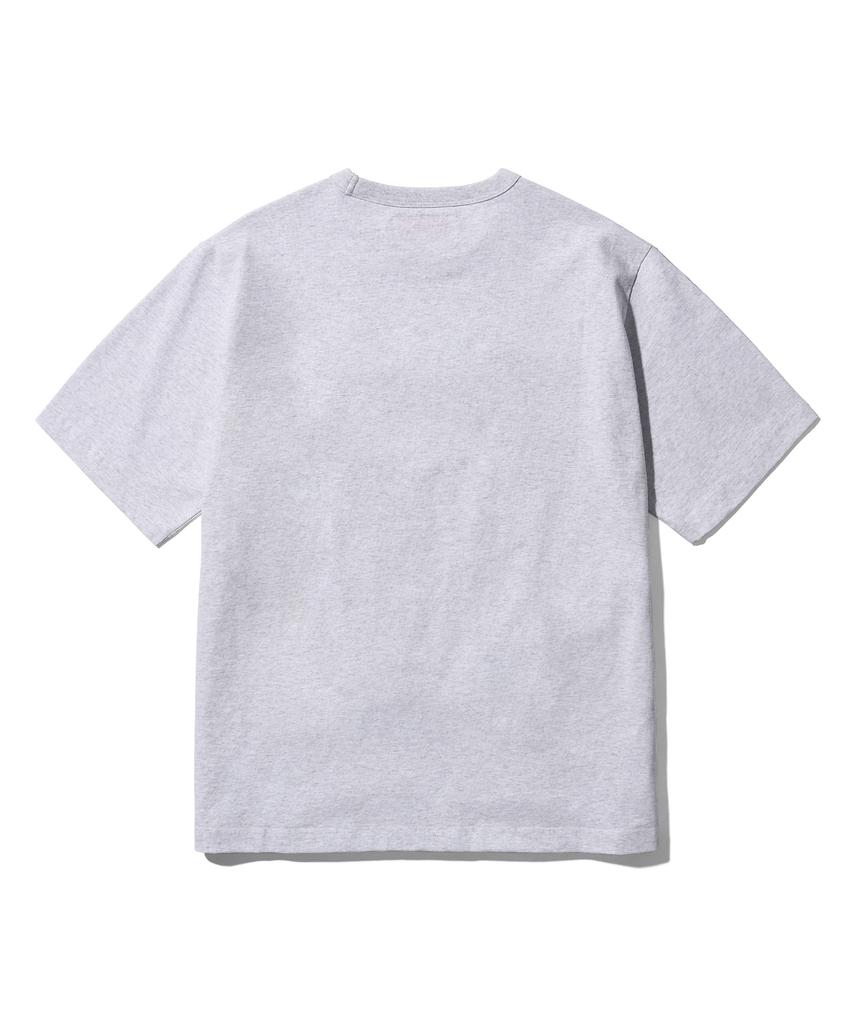 AECA (Woman) Stay Together Half Sleeve-Light Gray