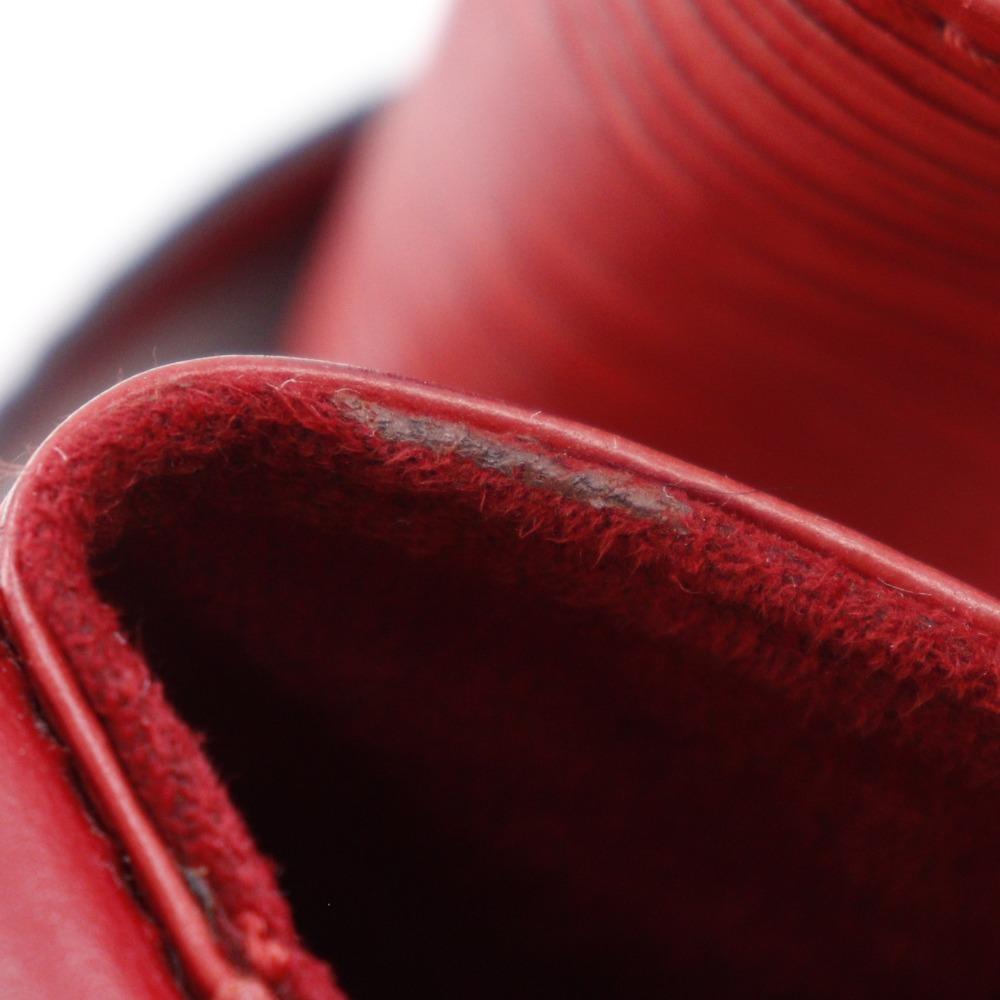 LOUIS VUITTON Sack de Paul Shoulder Bag M80207 Castilian red Red Epi Leather Women Used