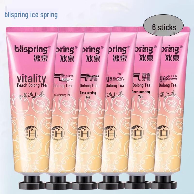 Blispring Peach Oolong Tea Toothpaste
